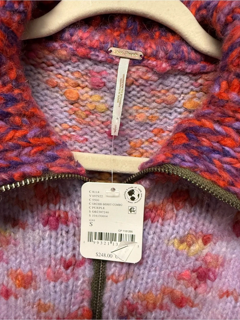 Free People Sugar And Sweets Knit Bomber - Picture 4 of 6